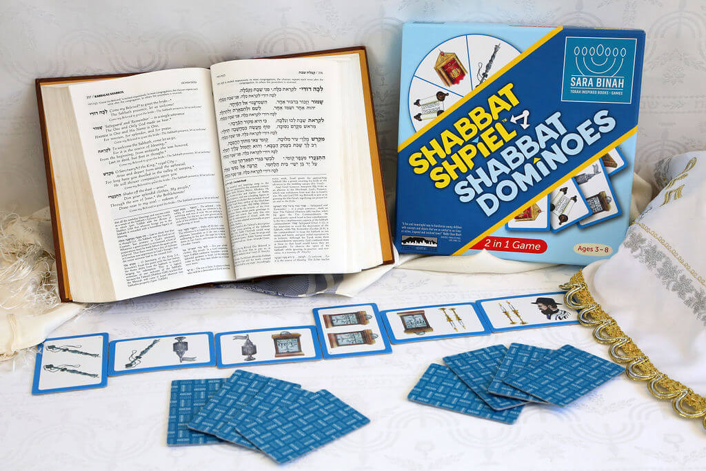 6b7a2545 Shabbat Shpiel And Shabbat Dominoes 2 In 1 Game